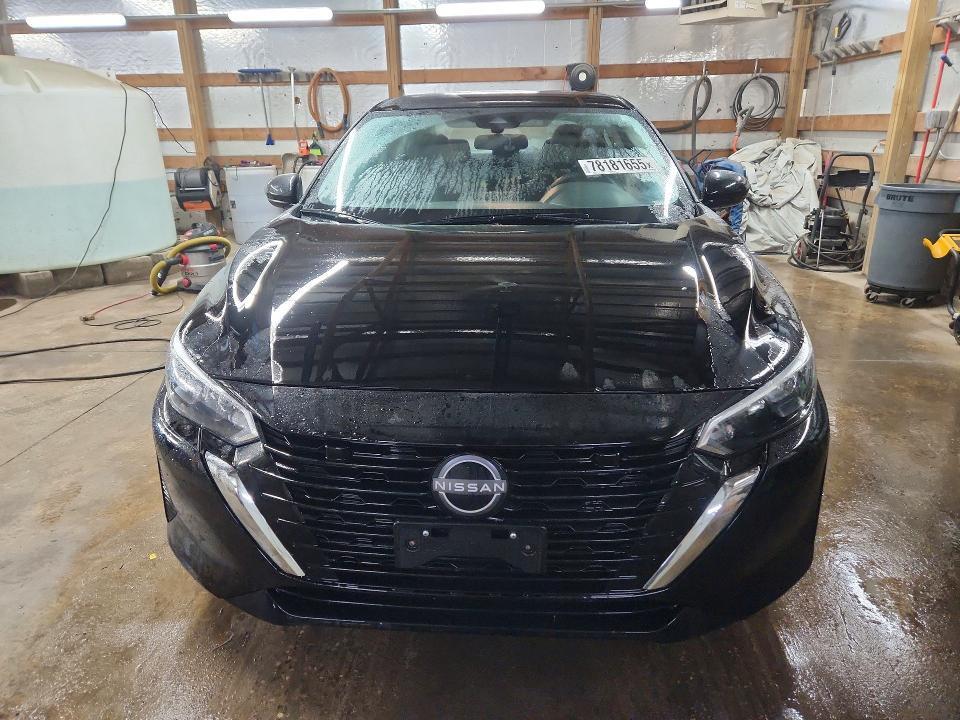 2025 Nissan Sentra VIN 3N1AB8BV2SY260627 COPART salvage auction — SIDE, Il - Salvage Certificate, sold $4,650 on 2026-08-24 (photo 5)
