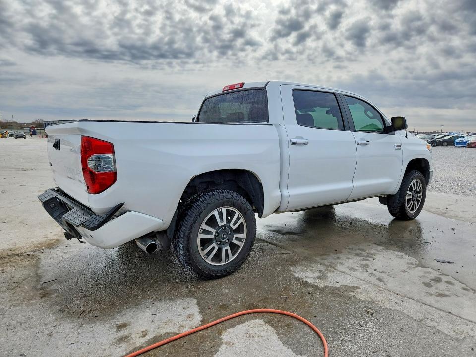 2014 Toyota Tundra VIN 5TFAW5F11EX367083 COPART salvage auction — REAR END, Tx - Certificate Of Title, sold $450 on 2026-07-31 (photo 3)