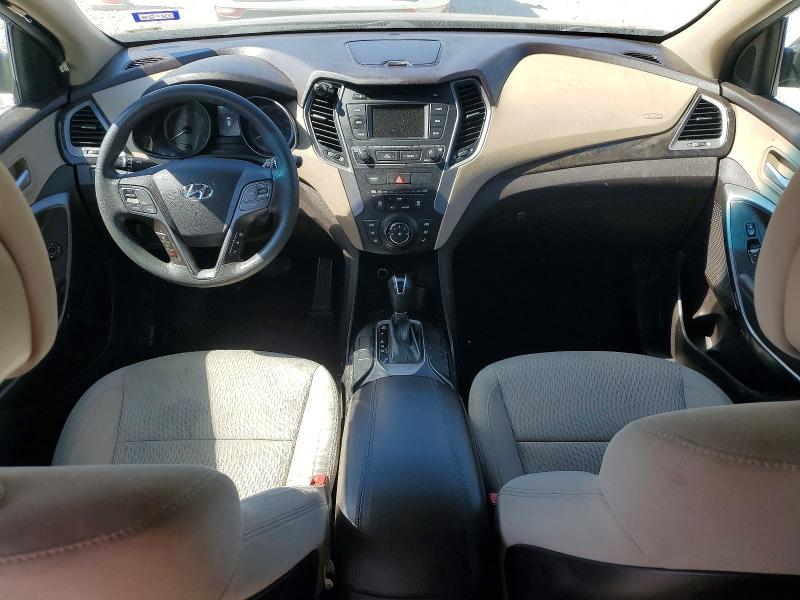 2018 Hyundai Santa fe VIN 5XYZT3LB3JG527832 COPART salvage auction — FRONT END, Tx - Certificate Of Title, sold $1,950 on 2026-07-30 (photo 8)