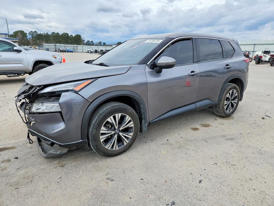 2021 Nissan Rogue VIN JN8AT3BA6MW006573 COPART salvage auction — FRONT END, Sc - Cert Of Title-Salvage, sold $5,900 on 2026-07-06 (photo 1)