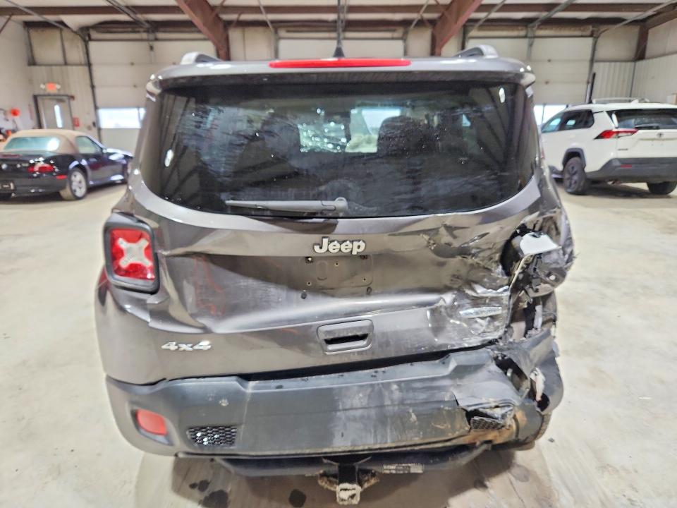 2018 Jeep Renegade VIN ZACCJBBB3JPH12695 COPART salvage auction — Front End, PA - CERTIFICATE OF SALVAGE, sold $575 on 2026-03-06 (photo 6)