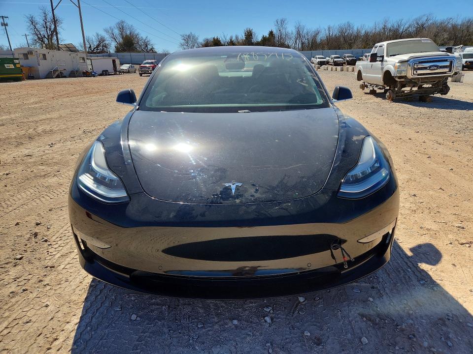 2019 Tesla Model 3 VIN 5YJ3E1EA7KF306090 COPART salvage auction — REAR END, Ok - Cert Of Title-Salvage, sold $550 on 2026-07-09 (photo 5)