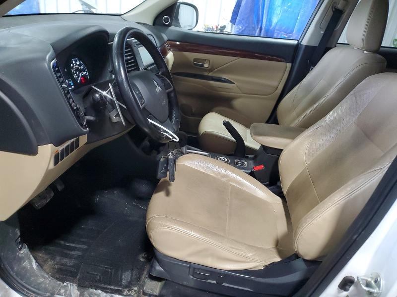 2014 Mitsubishi Outlander VIN JA4JZ4AX9EZ010570 COPART salvage auction — FRONT END, Ga - Cert Of Title-Salvage, sold $1,150 on 2026-07-20 (photo 7)