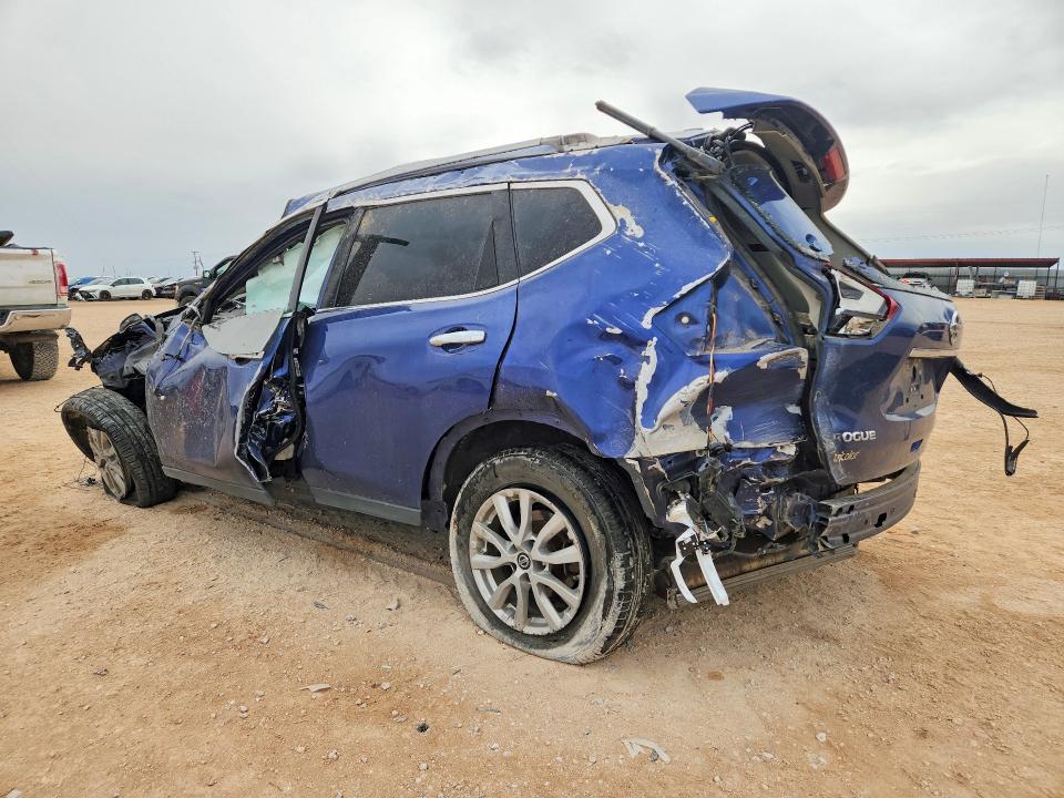 2020 Nissan Rogue VIN KNMAT2MT7LP536466 COPART salvage auction — ROLLOVER, Tx - Nonrepairable Title, sold $300 on 2026-07-08 (photo 2)