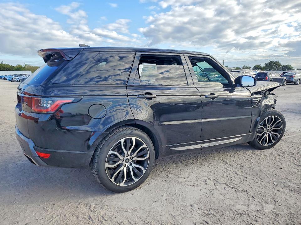 2021 Land rover Range rover sport VIN SALWR2SU9MA752185 COPART salvage auction — FRONT END, FL - CERT OF TITLE SLVG REBUILDABLE, sold $7,900 on 2026-07-08 (photo 3)
