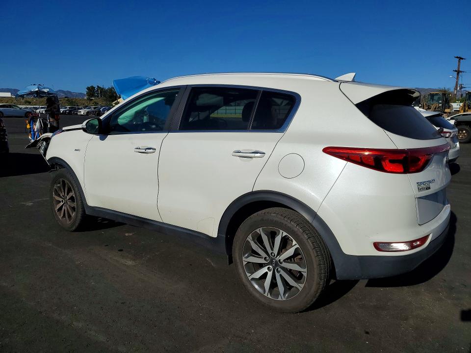 2018 Kia Sportage VIN KNDPNCAC1J7428663 COPART salvage auction — FRONT END, Nj - Cert Of Title-Salvage, sold $3,950 on 2026-07-06 (photo 2)