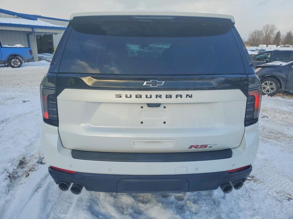 2025 Chevrolet Suburban VIN 1GNS6ERLXSR271347 COPART salvage auction — Water/Flood, NY - MV907A-FLOOD SALVAGE, sold $53,500 on 2026-04-27 (photo 6)