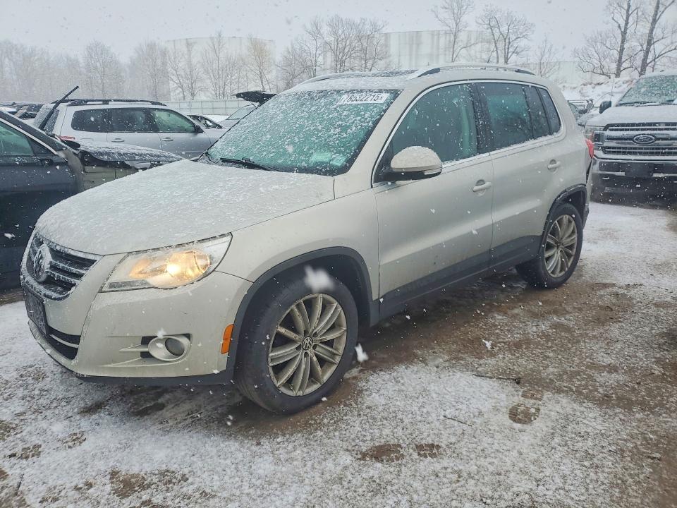 2011 Volkswagen Tiguan VIN WVGAV7AXXBW539831 COPART salvage auction — REAR END, Ny - Mv907A-Parts Only, sold $475 on 2026-07-15 (photo 1)