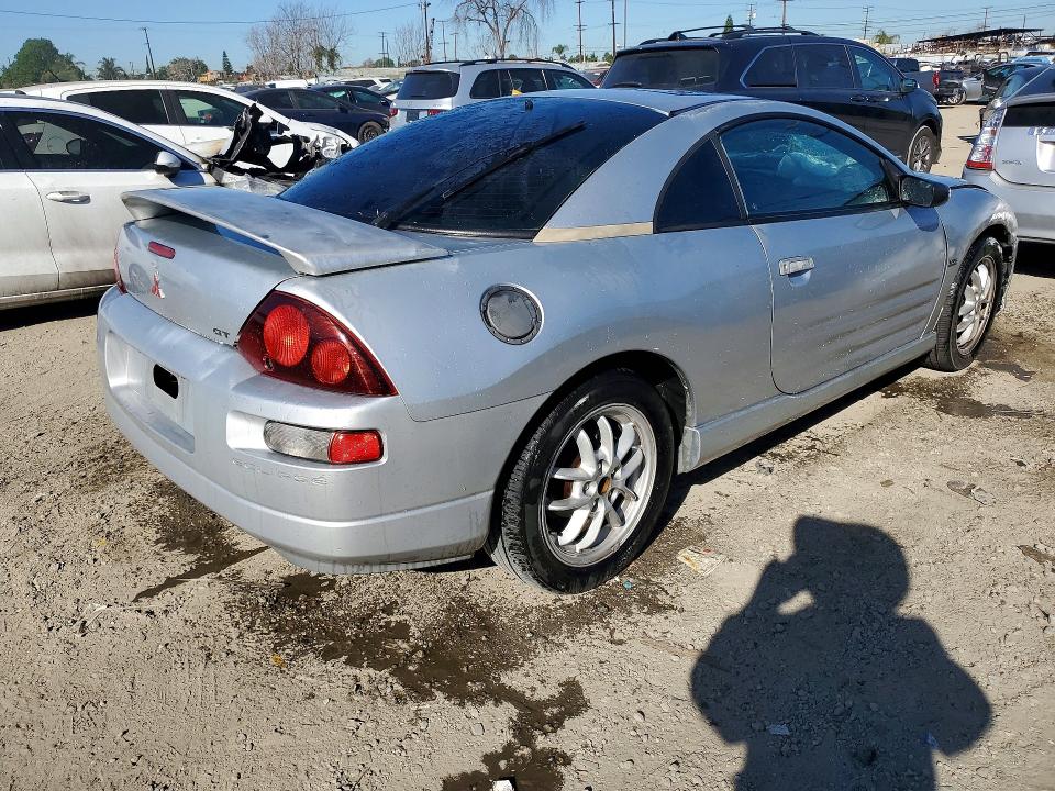 2001 Mitsubishi ECLIPSE VIN 4A3AC54H21E174064 COPART salvage auction — FRONT END, CA - SALVAGE CERTIFICATE, sold $275 on 2026-07-09 (photo 3)