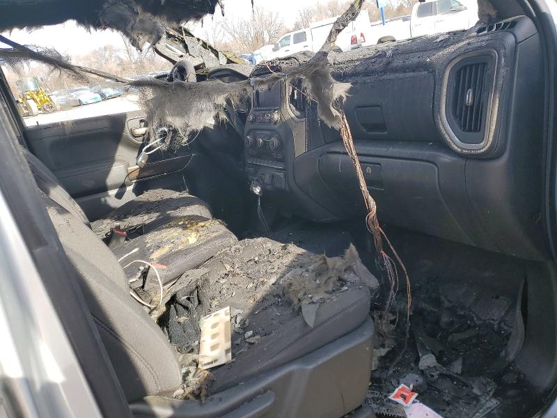2019 Chevrolet Silverado 1500 VIN 1GCRYDEDXKZ282309 COPART salvage auction — BURN, IA - CERT OF TITLE-SALVAGE TITLE, sold $1,800 on 2026-07-31 (photo 8)