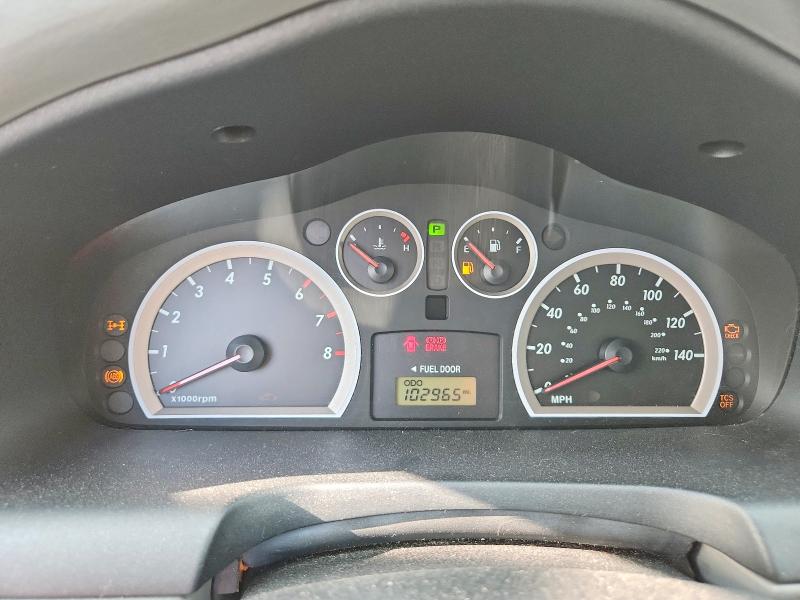 2005 Hyundai Santa fe VIN KM8SC73E95U880885 COPART salvage auction — FRONT END, MA - CERT OF TITLE-RECONSTRCTD COLL, sold $450 on 2026-07-15 (photo 9)