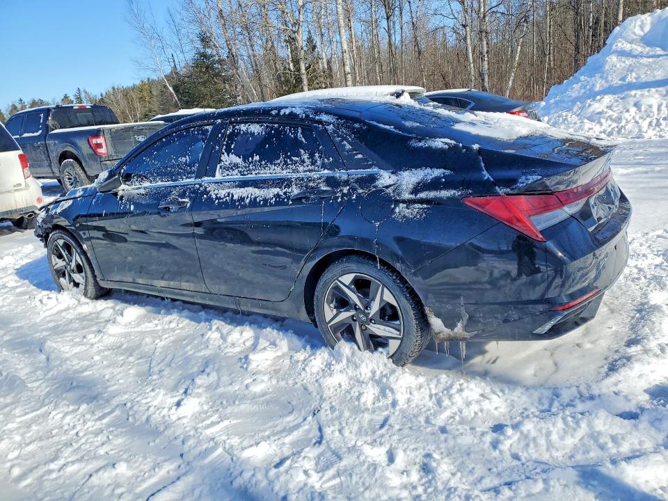 2021 Hyundai Elantra VIN KMHLN4AG2MU100581 COPART salvage auction — FRONT END, On - Permit Salvage, sold $200 on 2026-07-21 (photo 2)