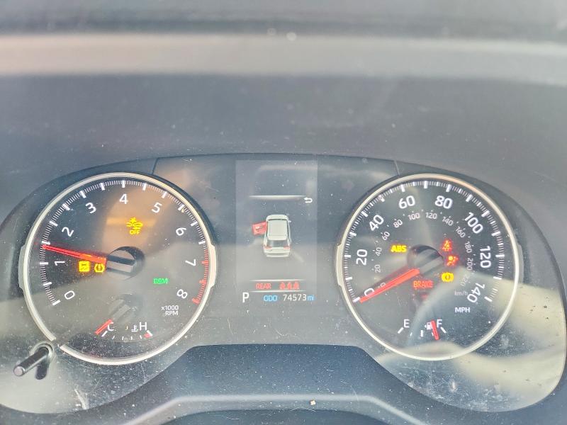 2022 Toyota Rav 4 VIN 2T3W1RFV5NW216248 COPART salvage auction — FRONT END, Al - Cert Of Title-Salvage Title, sold $7,900 on 2026-07-28 (photo 9)