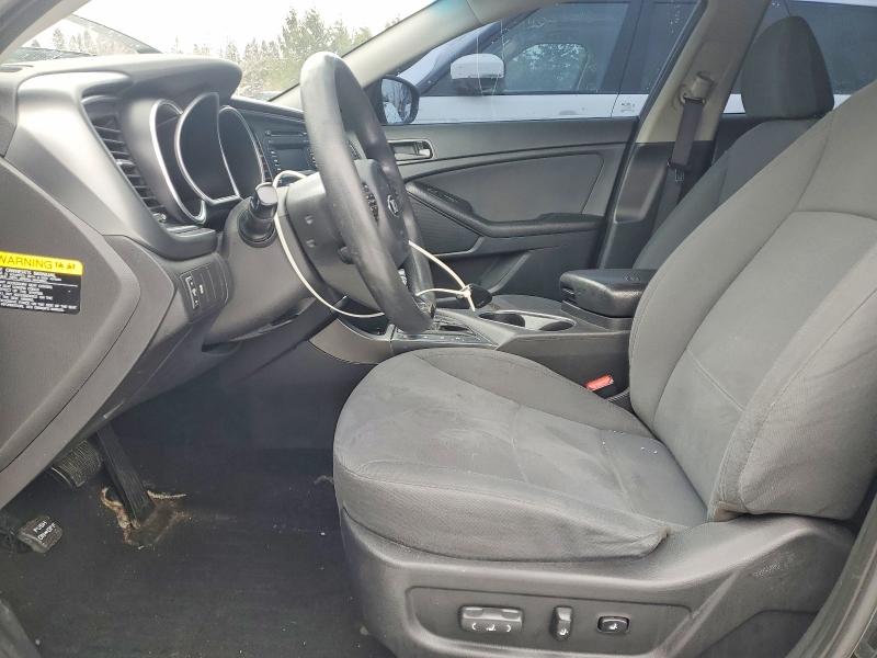 2015 Kia Optima VIN KNAGM4A77F5647378 COPART salvage auction — SIDE, On - Permit No Brand - Unfit, sold $200 on 2026-07-30 (photo 7)