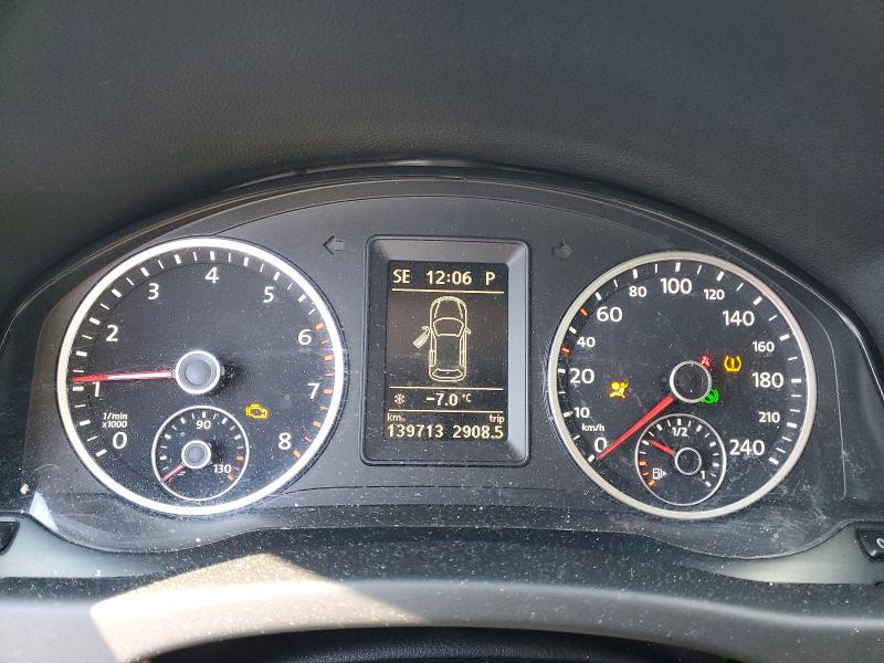 2015 Volkswagen Tiguan VIN WVGJV7AX1FW553557 COPART salvage auction — FRONT END, Salvage Title, sold $1,750 on 2026-07-14 (photo 9)