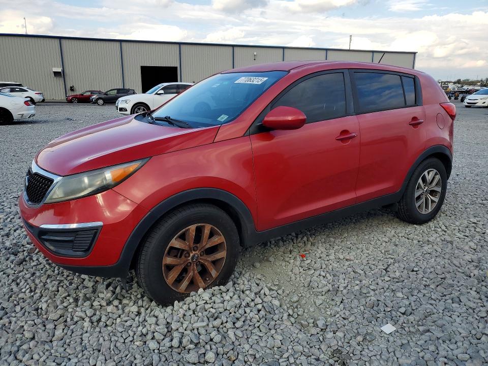 2014 Kia Sportage VIN KNDPB3ACXE7652092 COPART salvage auction — MINOR DENT/SCRATCHES, Salvage Title, sold $1,300 on 2026-07-29 (photo 1)