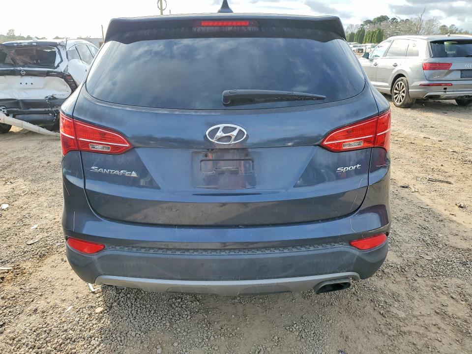 2013 Hyundai Santa fe VIN 5XYZU3LB0DG030657 COPART salvage auction — FRONT END, Al - Cert Of Title-Salvage Title, sold $450 on 2026-07-21 (photo 6)