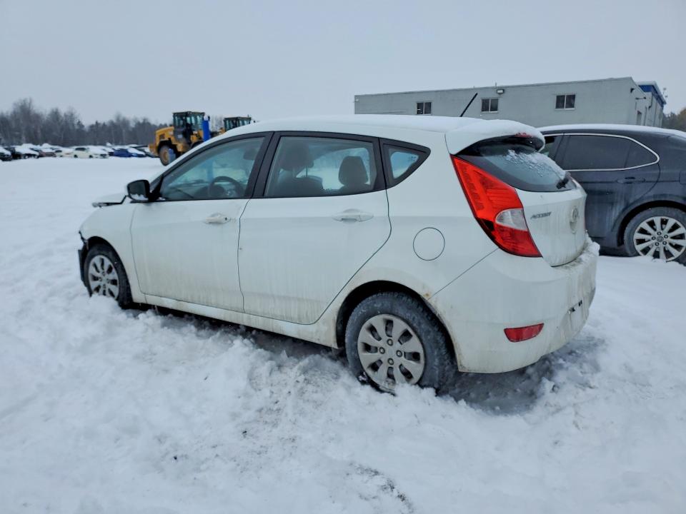 2016 Hyundai Accent VIN KMHCT5AEXGU238027 COPART salvage auction — FRONT END, Salvage Title, sold $700 on 2026-07-14 (photo 2)