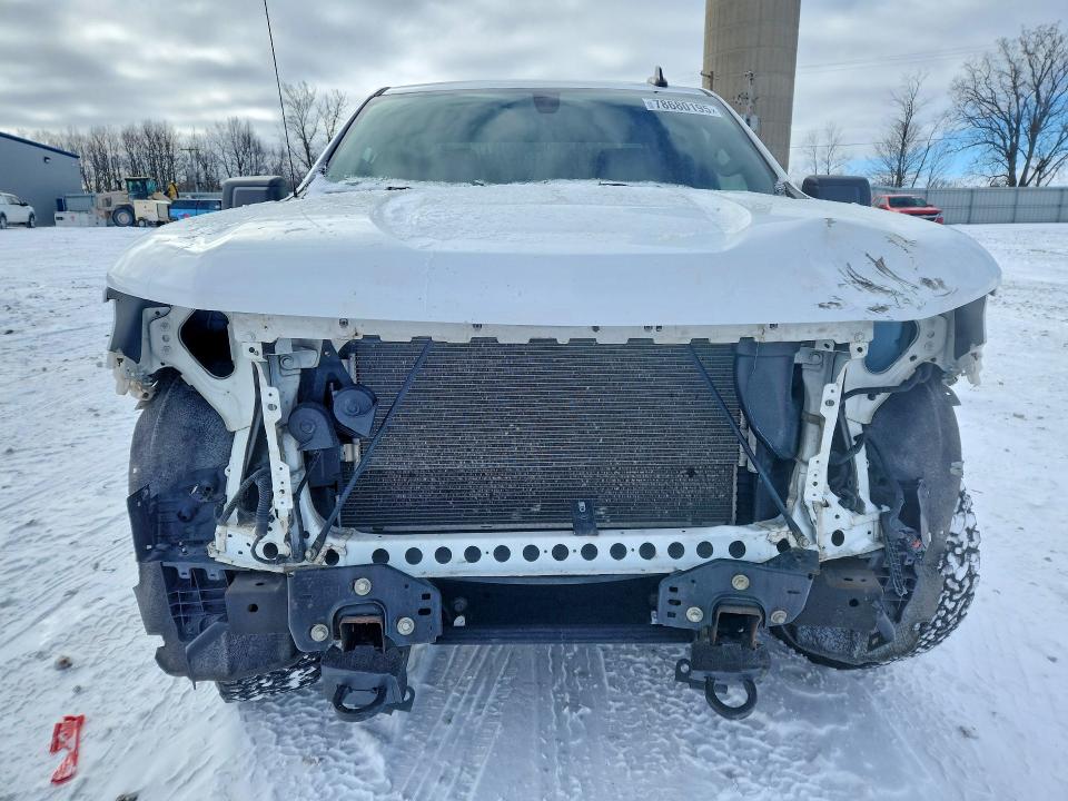 2021 Chevrolet Silverado VIN 1GCRYBEH7MZ122866 COPART salvage auction — FRONT END, Mi - Certificate Of Title, sold $6,200 on 2026-07-02 (photo 5)
