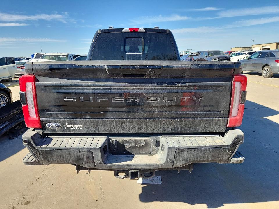 2025 Ford F250 VIN 1FT8W2BM9SEC03875 COPART salvage auction — FRONT END, Tx - Salvage Vehicle Title, sold $42,500 on 2026-08-27 (photo 6)