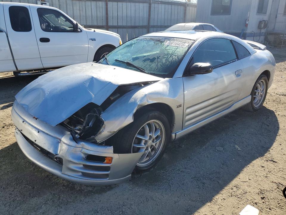 2001 Mitsubishi ECLIPSE VIN 4A3AC54H21E174064 COPART salvage auction — FRONT END, CA - SALVAGE CERTIFICATE, sold $275 on 2026-07-09 (photo 1)