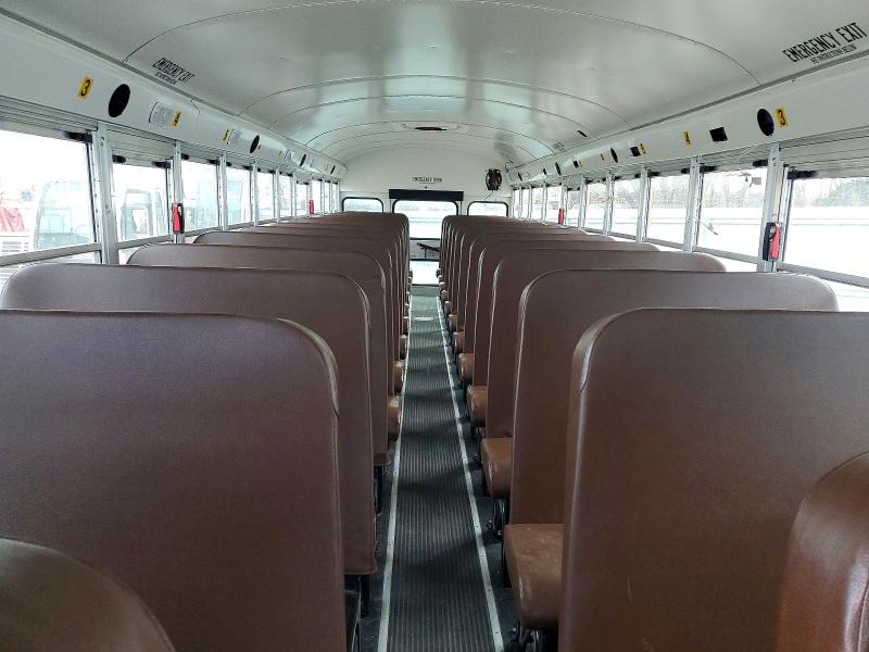 2026 Blubird School bus / transit bus VIN 1BAKGCJH9TF819434 COPART salvage auction — FRONT END, IN - CERT OF TITLE-SALVAGE TITLE, sold $7,100 on 2026-07-09 (photo 6)