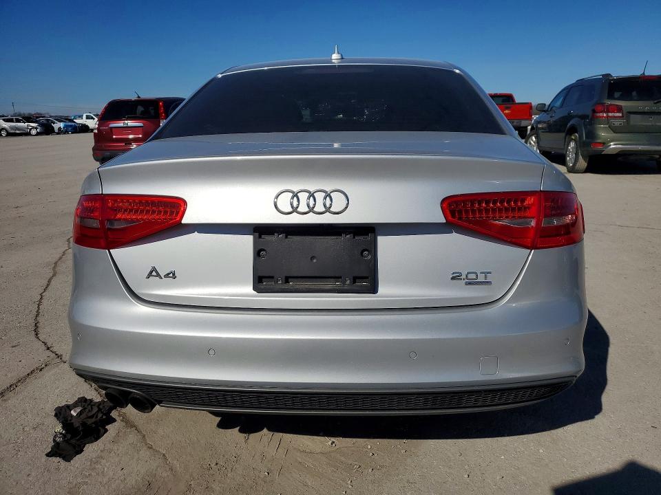 2014 Audi A4 VIN WAUFFAFL2EN045254 COPART salvage auction — ROOF, Md - Cert Of Salvage > 75% Damage, sold $175 on 2026-06-29 (photo 6)