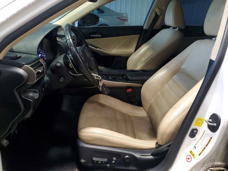 2014 Lexus Is VIN JTHCF1D28E5014394 COPART salvage auction — FRONT END, Sc - Cert Of Title-Salvage, sold $2,350 on 2026-07-06 (photo 7)