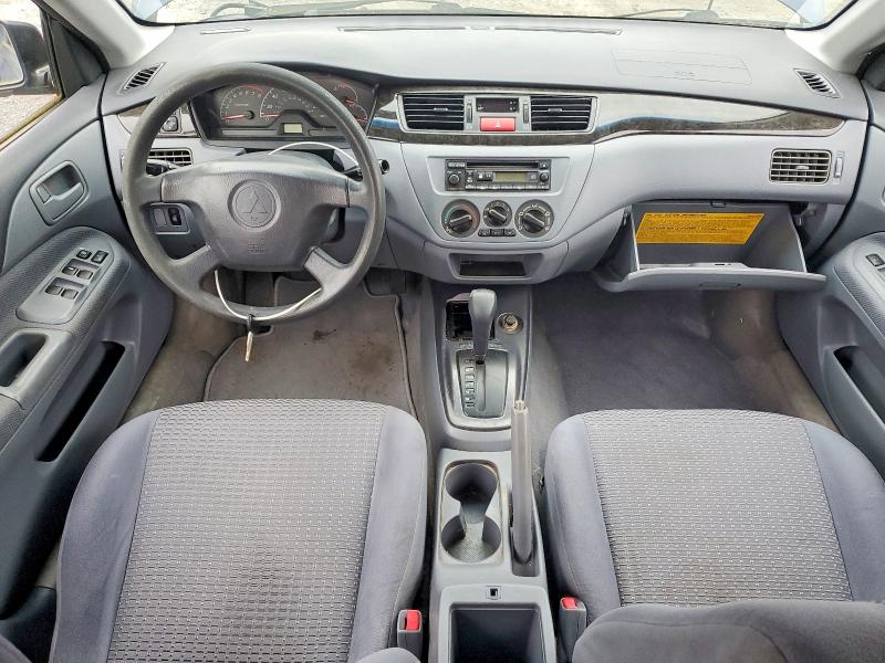2002 Mitsubishi Lancer VIN JA3AJ26E42U056534 COPART salvage auction — REAR END, Wa - Affidavit In Lieu Of Title, sold $275 on 2026-07-13 (photo 8)