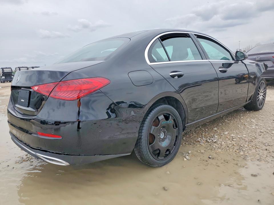 2024 Mercedes-benz C class VIN W1KAF4GB4RR175142 COPART salvage auction — FRONT END, Tx - Salvage Vehicle Title, sold $3,700 on 2026-07-24 (photo 3)