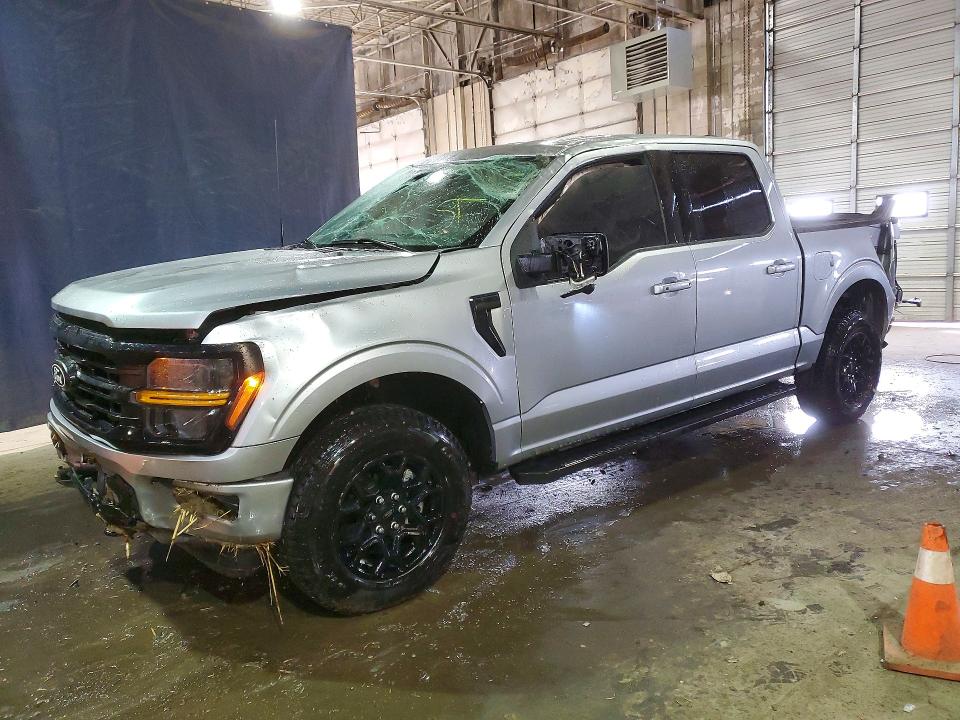 2025 Ford F-150 VIN 1FTEW3LP8SKD05249 COPART salvage auction — ROLLOVER, MI - CERTIFICATE OF TITLE, sold $13,000 on 2026-07-03 (photo 1)