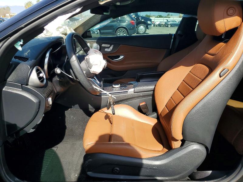 2020 Mercedes-benz C-klasse VIN WDDWJ8DB9LF933131 COPART salvage auction — FRONT END, CA - SALVAGE CERTIFICATE, sold $6,200 on 2026-07-02 (photo 7)
