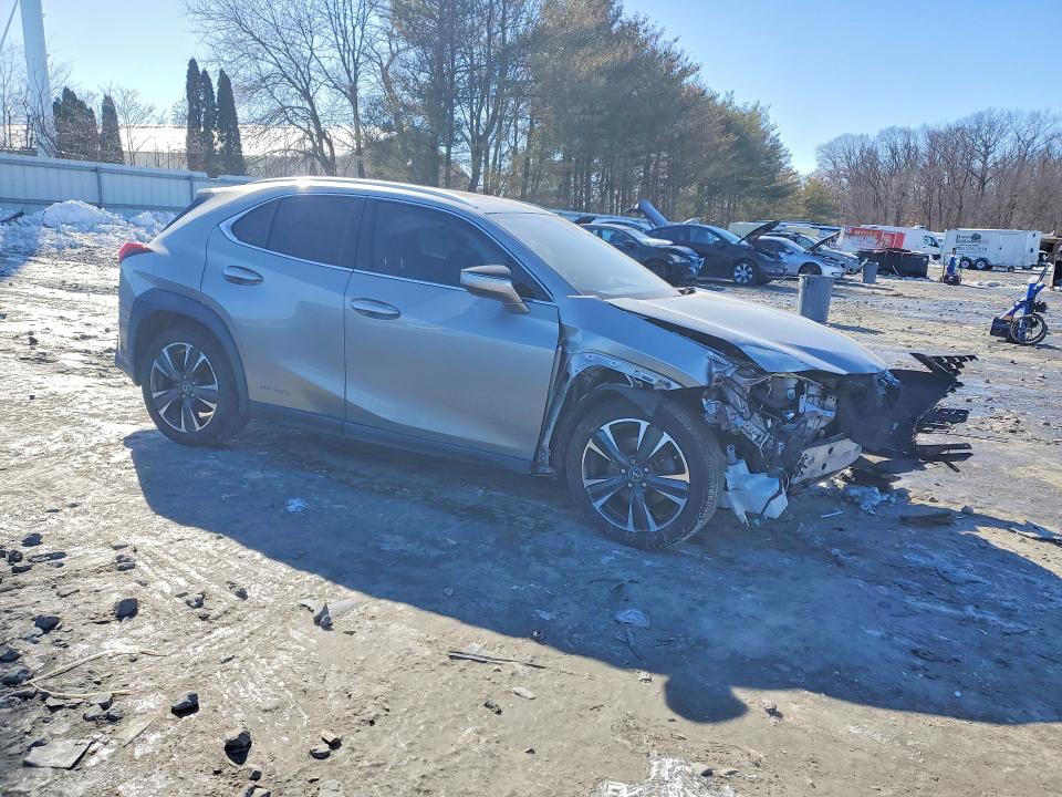 2021 Lexus Ux VIN JTHP9JBH5M2037986 COPART salvage auction — FRONT END, Id - Salvage Certificate Of Title, sold $6,200 on 2026-07-27 (photo 4)