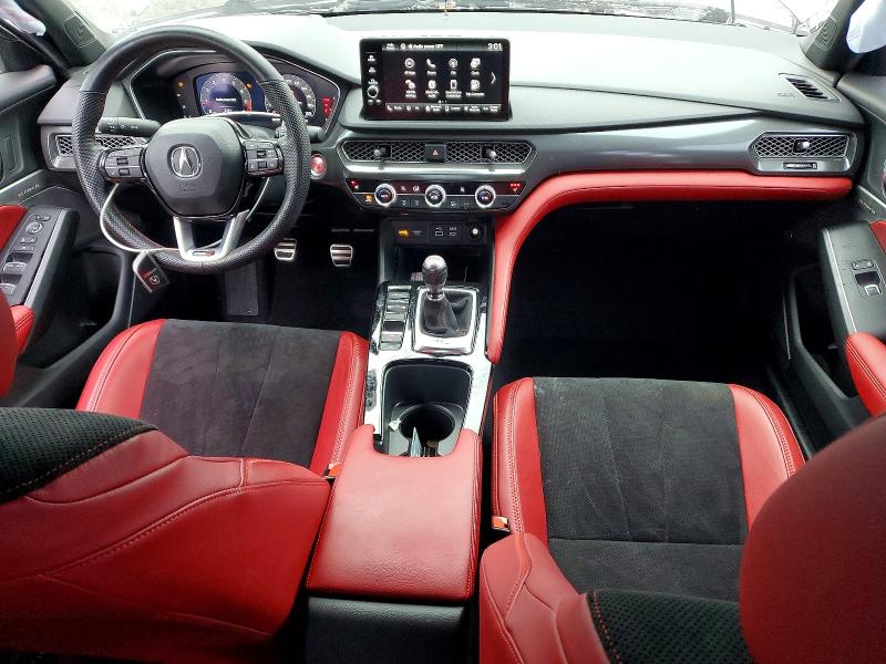2024 Acura Integra VIN 19UDE5G90RA003462 COPART salvage auction — SIDE, Md - Cert Of Salvage > 75% Damage, sold $7,100 on 2026-08-21 (photo 8)