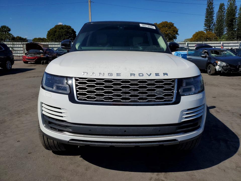 2018 Land rover RANGE ROVER VIN SALGS2SV3JA391842 COPART salvage auction — REAR END, Salvage Title, sold $8,800 on 2026-07-20 (photo 5)