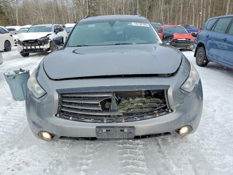 2015 Infiniti Qx70 VIN JN8CS1MW7FM483262 COPART salvage auction — FRONT END, Salvage Title, sold $2,550 on 2026-07-14 (photo 5)