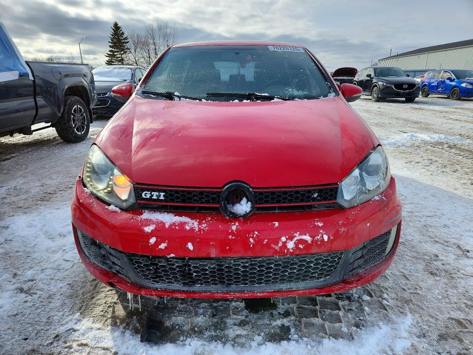 2013 Volkswagen Gti VIN WVWHV7AJ0DW119643 COPART salvage auction — FRONT END, Other, sold $1,200 on 2026-08-13 (photo 5)