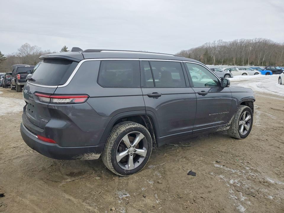 2021 Jeep Grand cherokee VIN 1C4RJKBG0M8144830 COPART salvage auction — UNDERCARRIAGE, Ma - Cert Of Title-Salvage, sold $9,600 on 2026-08-12 (photo 3)
