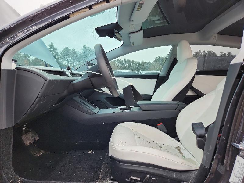 2025 Tesla Model 3 VIN 5YJ3E1EA1SF937899 COPART salvage auction — SIDE, Ca - Salvage Certificate, sold $6,400 on 2026-07-30 (photo 7)