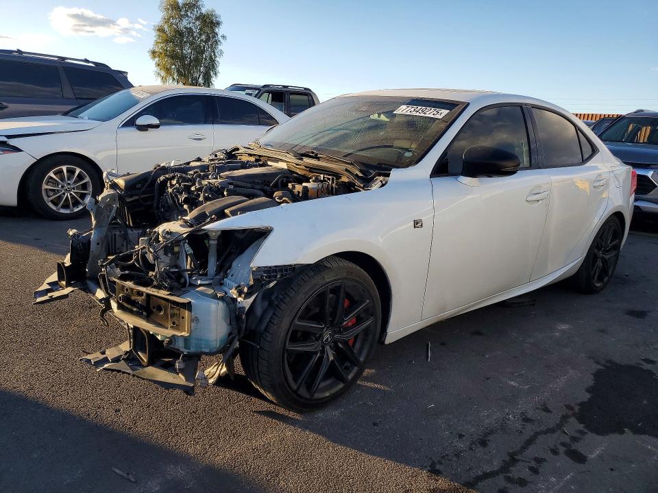 2019 Lexus Is VIN JTHBZ1D23K5035216 COPART salvage auction — FRONT END, Nv - Salvage Title, sold $450 on 2026-07-22 (photo 1)