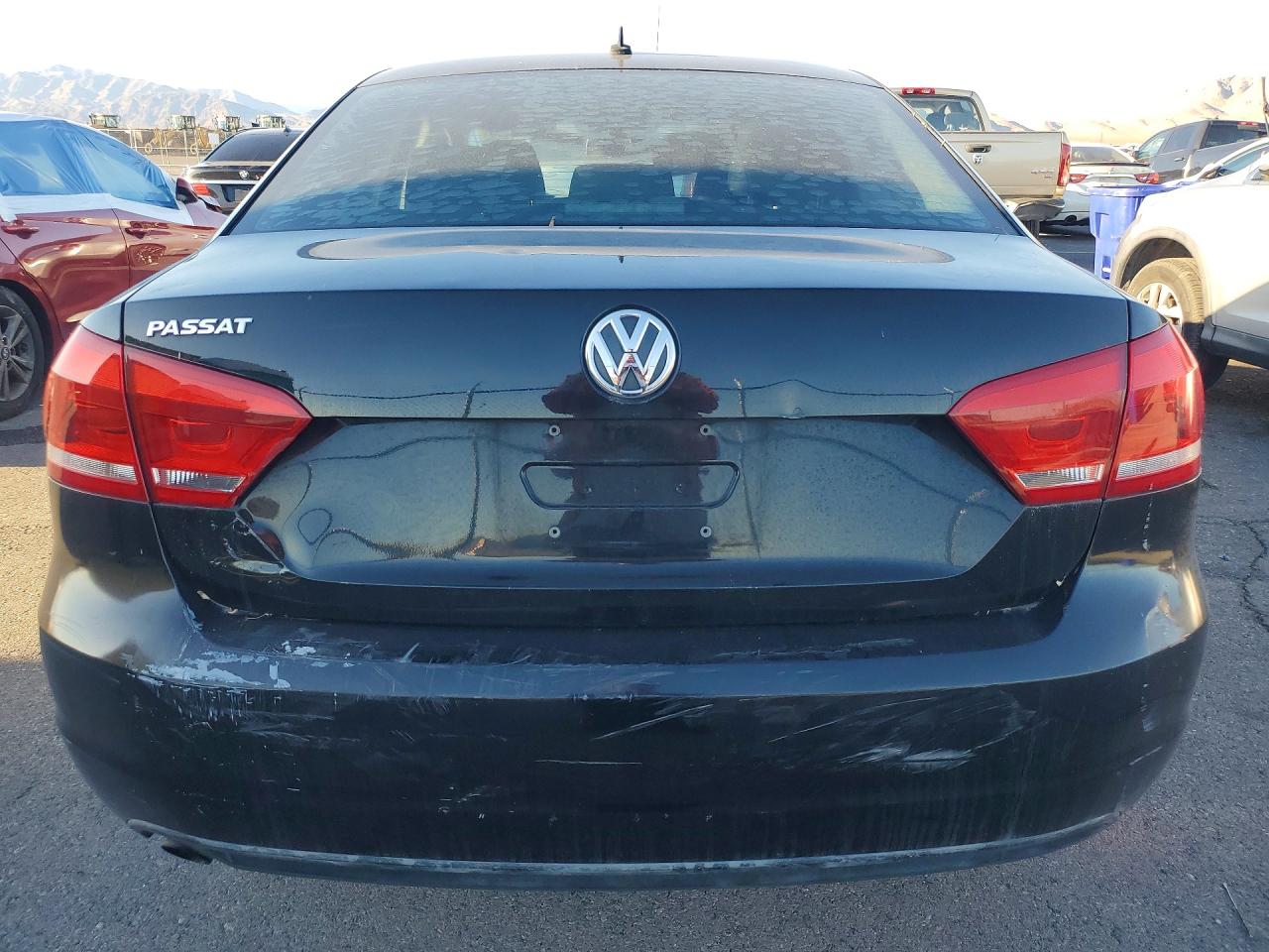 2012 Volkswagen Passat VIN 1VWAP7A35CC094247 COPART salvage auction — Vandalized, NV - CERTIFICATE OF TITLE, sold $925 on 2026-07-09 (photo 6)