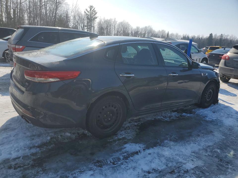 2017 Kia Optima VIN 5XXGU4L33HG130669 COPART salvage auction — FRONT END, Salvage Title, sold $175 on 2026-07-14 (photo 3)