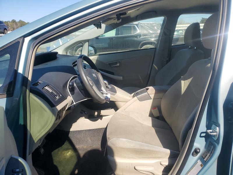 2014 Toyota Prius VIN JTDKN3DU6E1780645 COPART salvage auction — FRONT END, AL - CERT OF TITLE-SALVAGE TITLE, sold $70 on 2026-07-23 (photo 7)