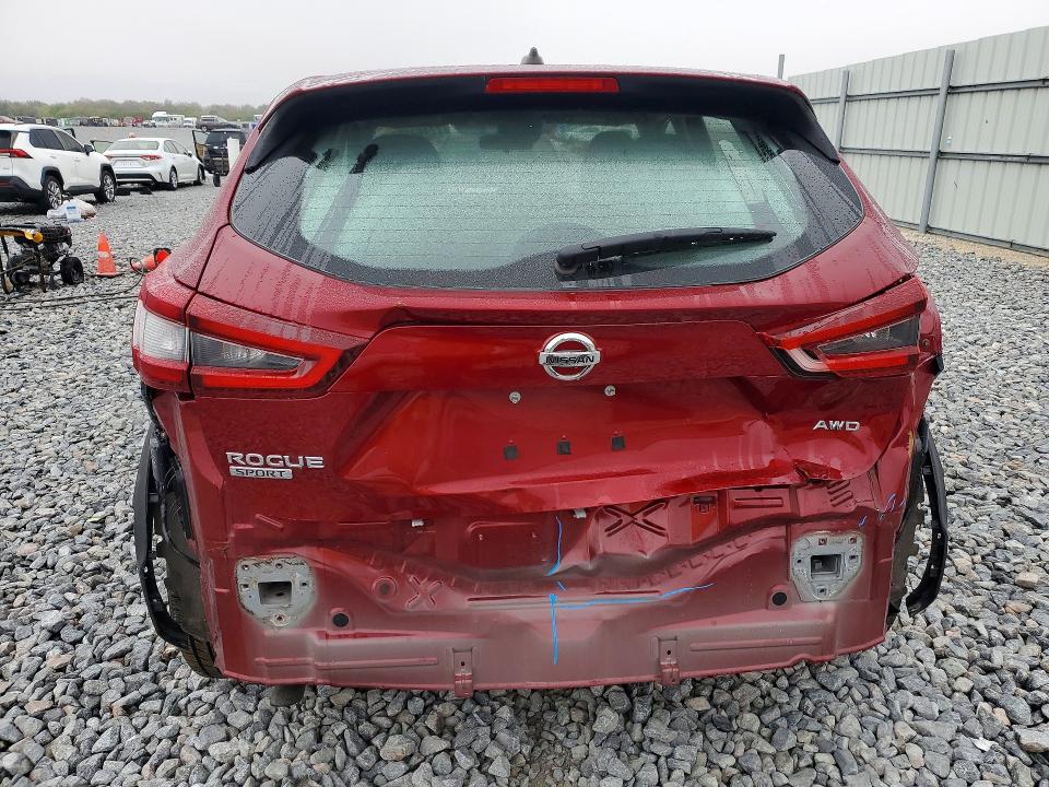 2020 Nissan Rogue VIN JN1BJ1CWXLW390346 COPART salvage auction — REAR END, Fl - Cert Of Title Slvg Rebuildable, sold $4,600 on 2026-07-28 (photo 6)