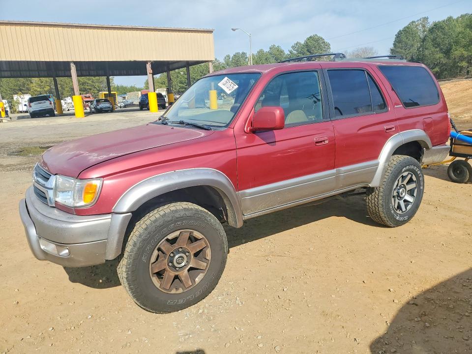 2001 Toyota 4runner VIN JT3HN87R910357173 COPART salvage auction — REAR END, Sc - Cert Of Title-Salvage, sold $2,650 on 2026-07-24 (photo 1)