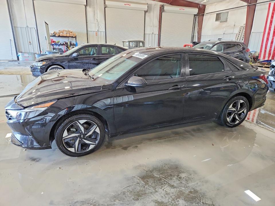 2023 Hyundai Elantra VIN KMHLS4AG3PU609043 COPART salvage auction — FRONT END, Il - Salvage Certificate, sold $4,550 on 2026-07-06 (photo 1)