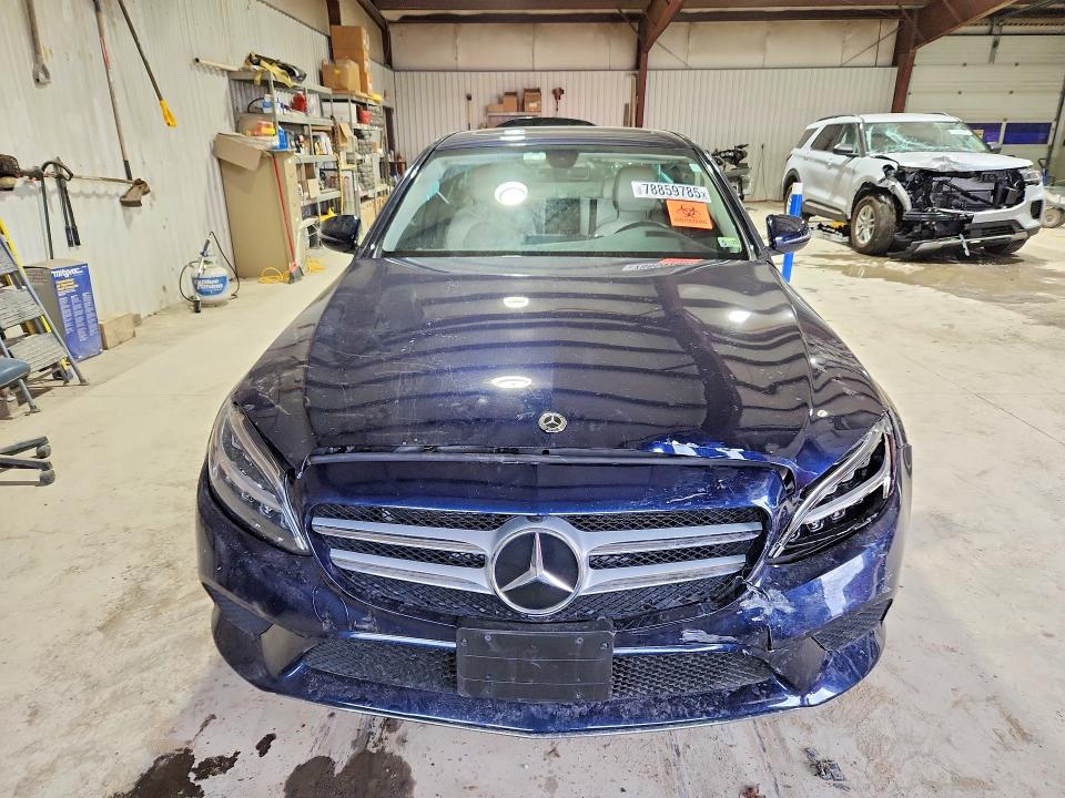 2021 Mercedes-benz C-klasse VIN W1KWF8EB8MR646492 COPART salvage auction — FRONT END, Md - Cert Of Salvage > 75% Damage, sold $8,500 on 2026-07-02 (photo 5)