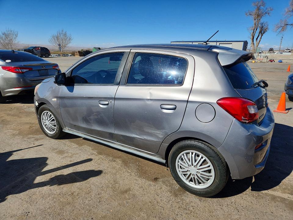 2017 Mitsubishi Mirage VIN ML32A3HJ6HH016840 COPART salvage auction — FRONT END, Nm - Certificate Of Title, sold $1,900 on 2026-07-18 (photo 2)