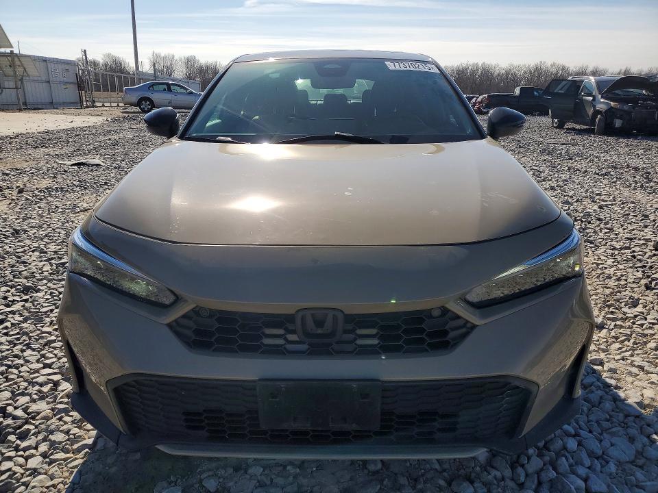 2025 Honda Civic VIN JHMFL4H91SX000772 COPART salvage auction — FRONT END, Mo - Salvage Certificate Of Title, sold $10,600 on 2026-07-28 (photo 5)