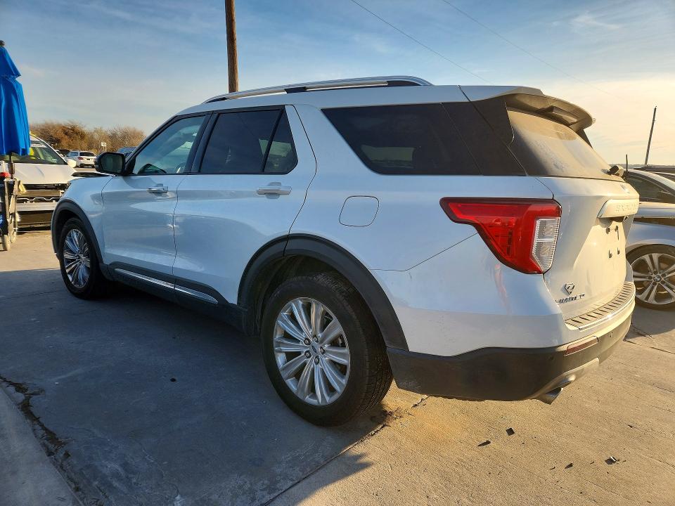 2020 Ford Explorer VIN 1FMSK7FH2LGA14367 COPART salvage auction — FRONT END, Tx - Salvage Vehicle Title, sold $3,900 on 2026-07-09 (photo 2)